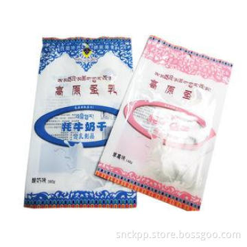 Three Side Seal Snack Packaging Bags / Pouches With Laminat